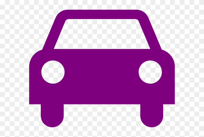 Clipart Car Purple Clip Art At Clker Com Vector Online - Taxi Png Vector #327437