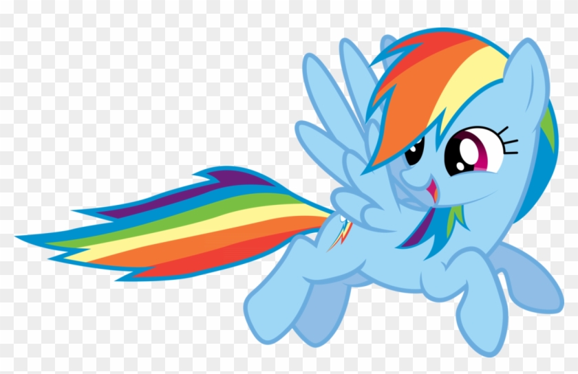 My Little Pony Drawing Rainbow Dash Flying - My Little Pony Rainbow Dash Flying #327467