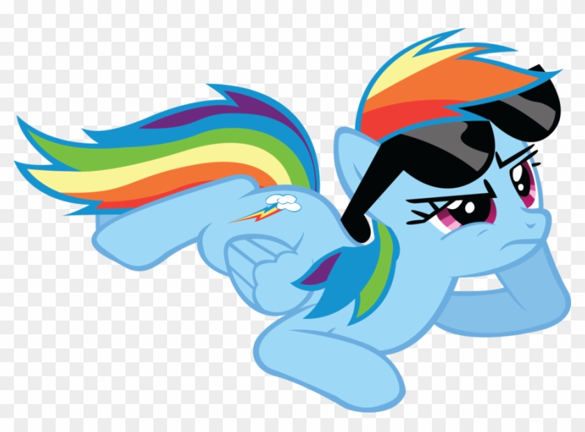 Mlp Rainbow Dash Vector 3 By Mlpvectors203 On Deviantart - My Little Pony Rainbow Dash Cool #327474