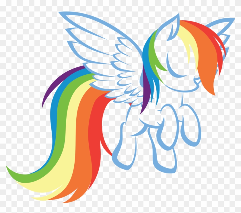 Rainbow Dash By Up1ter - Free Rainbow Dash Svg #327487