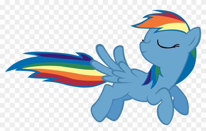 Flying Rainbow Dash By Shayminonearth On Deviantart - Draw Rainbow Dash Flying #327495