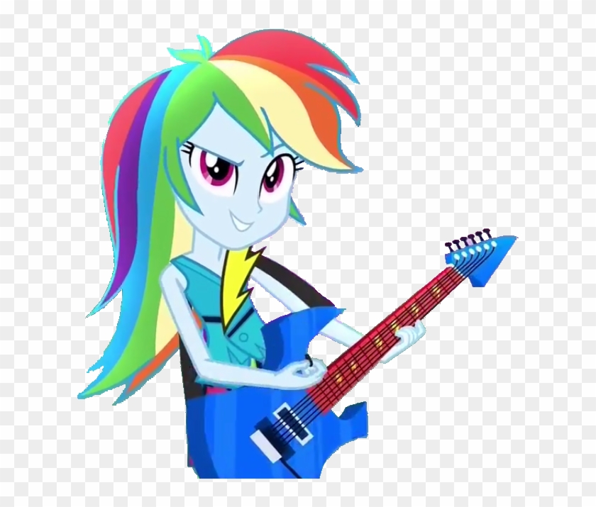 Equestria Girls, Guitar, Rainbow Dash, Rainbow Rocks, - Rainbow Dash Equestria Girl Rainbow Rocks #327509