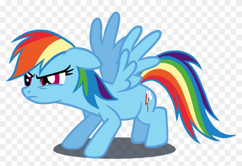 Clipart Of Rainbow Dash - Rainbow Dash #327531