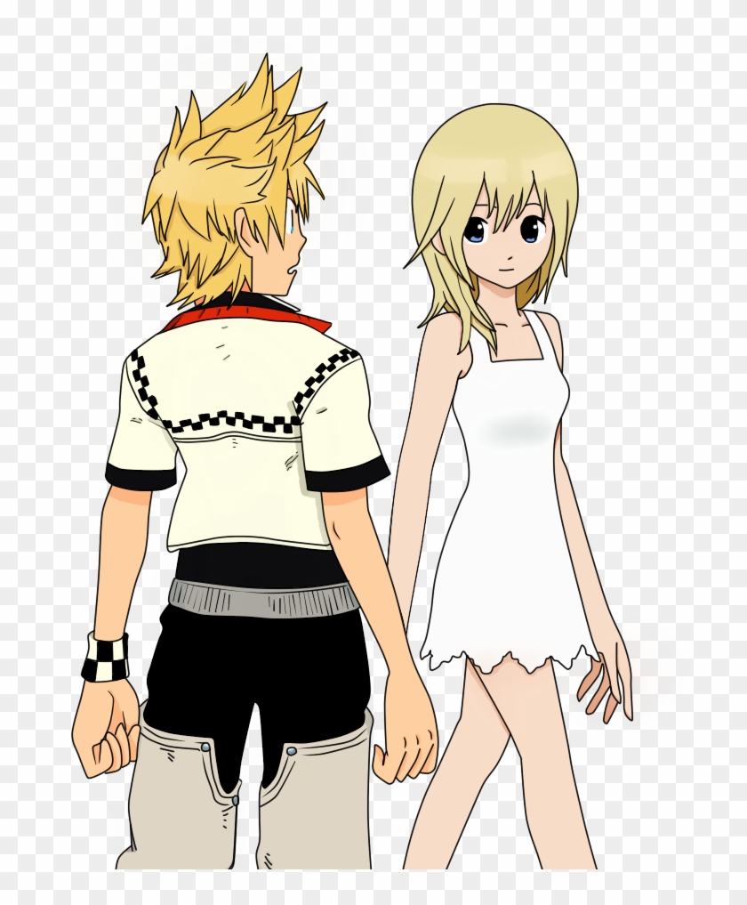 Colour Roxas And Namine - Kingdom Hearts Namine And Roxas #327560