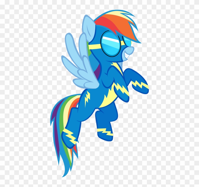 Rainbow - Mlp Wonderbolts Rainbow Dash #327564