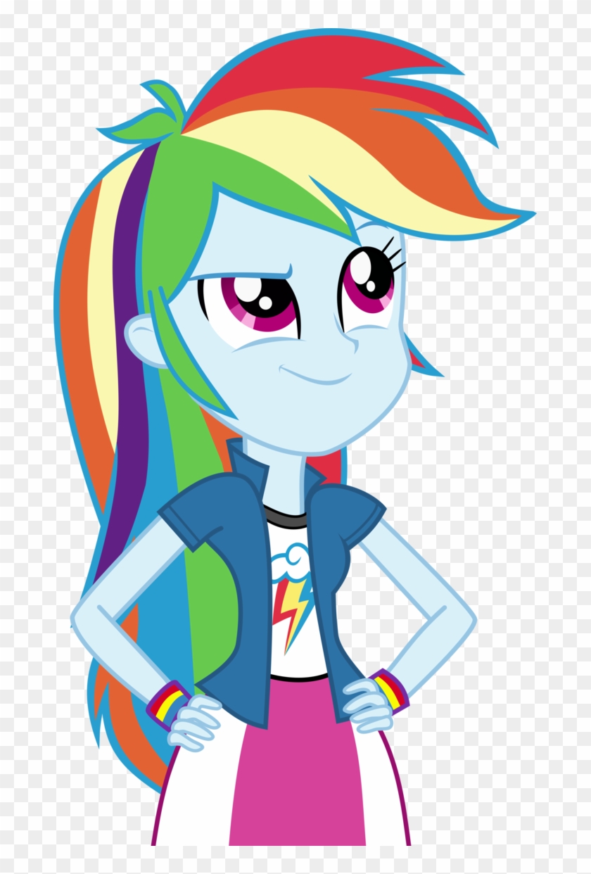 Rainbow Dash Have Great Plans By Mit-boy - Rainbow Dash Eg Png #327582