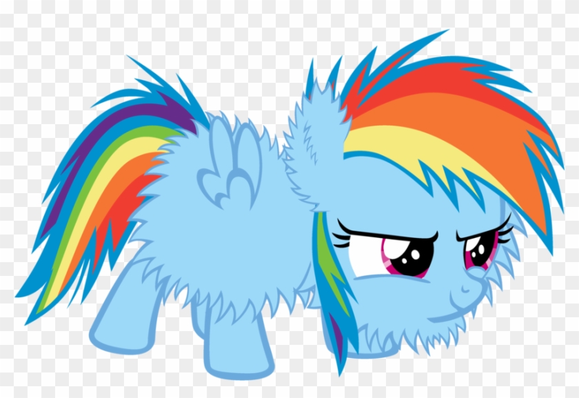 Fluffy Rainbow Dash - My Little Pony Washmachine #327588
