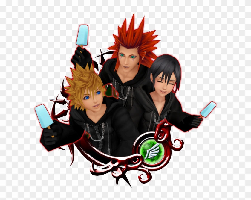 Roxas & Axel & Xion - Xehanort #327598