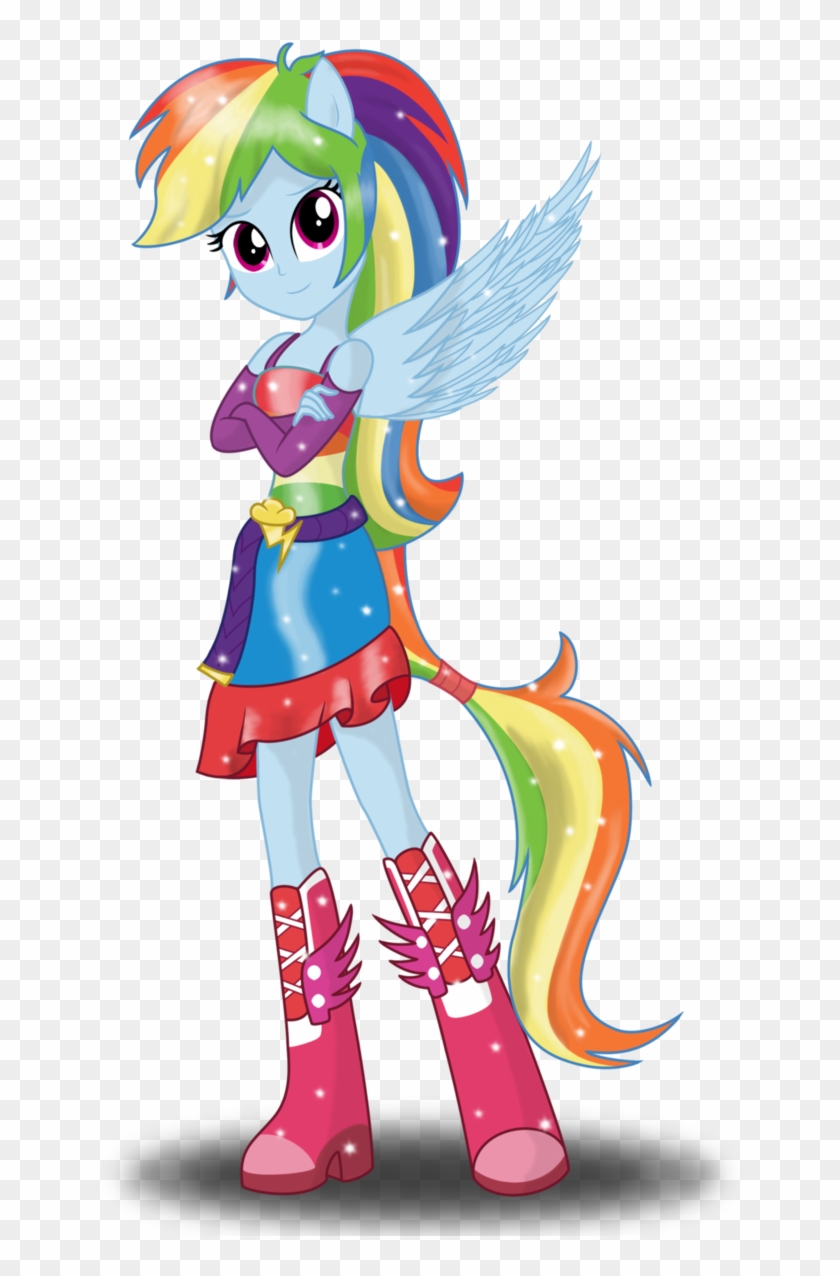 My Little Pony Equestria Girl Rainbow Rocks - My Little Pony Rainbow Dash Equestria Girls Rainbow #327653