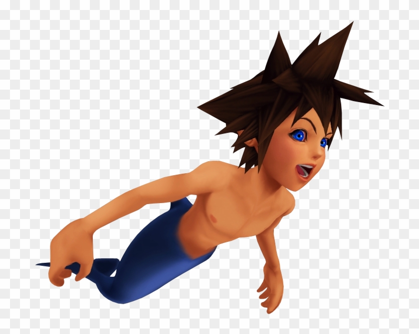 Index Of /kingdom Hearts/kingdom Hearts 1 Characters - Kingdom Hearts 1 Atlantica Sora #327652