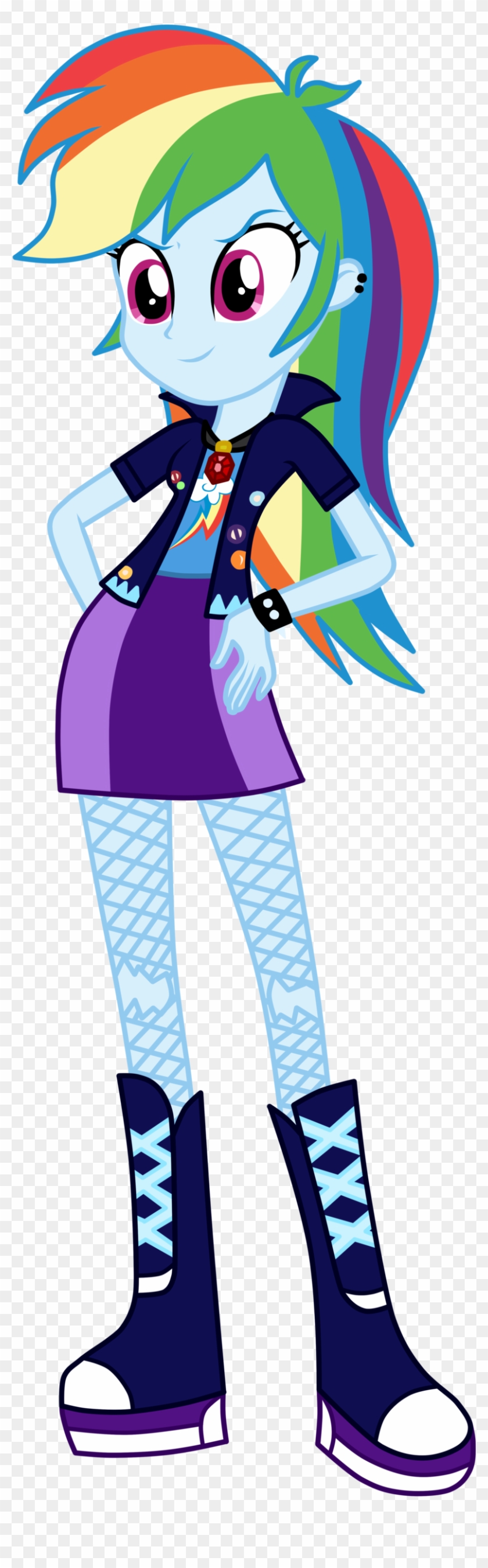 My Little Pony Equestria Girls Rainbow - My Little Pony Equestria Girls Rainbow Dash Dazzling #327659