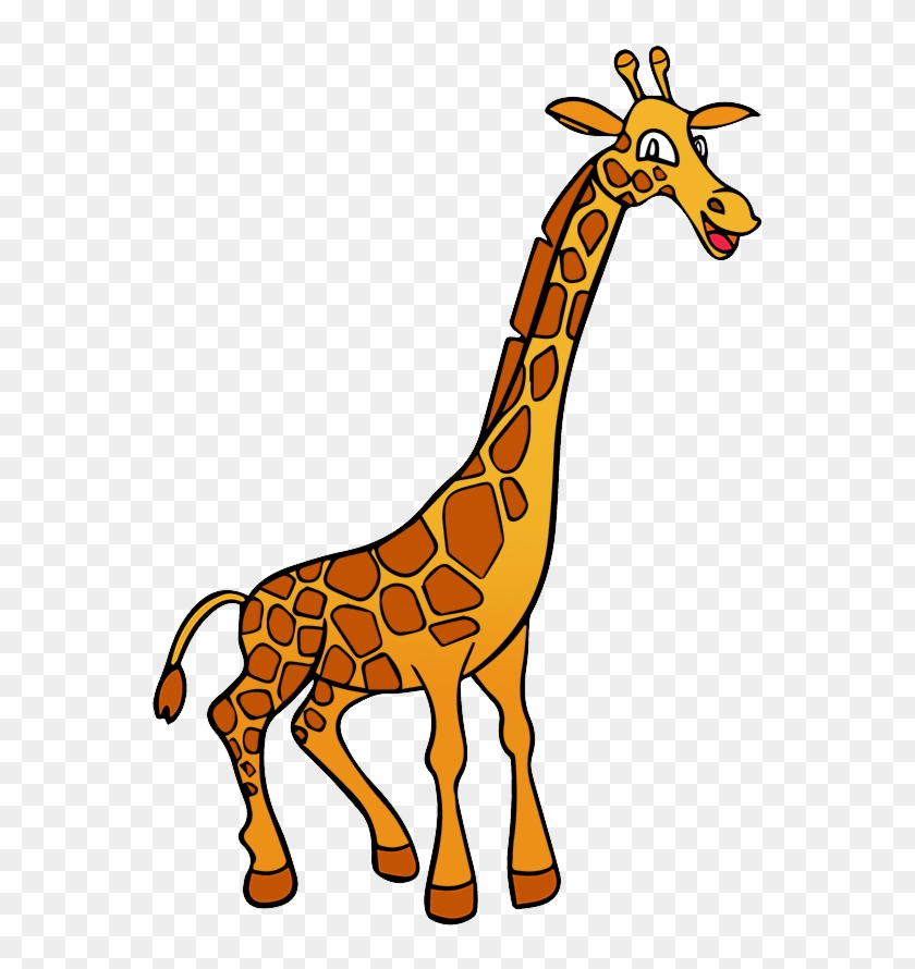 Free Cartoon Giraffe Clip Art U0026middot Giraffe14 - Giraffe #327672