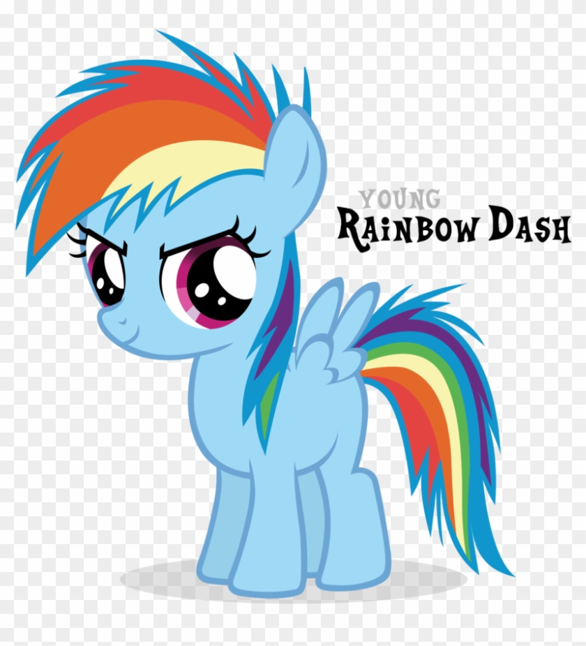 Rainbow Dash Wallpaper Probably With Anime Called Filly - My Little Pony Stickers #327703