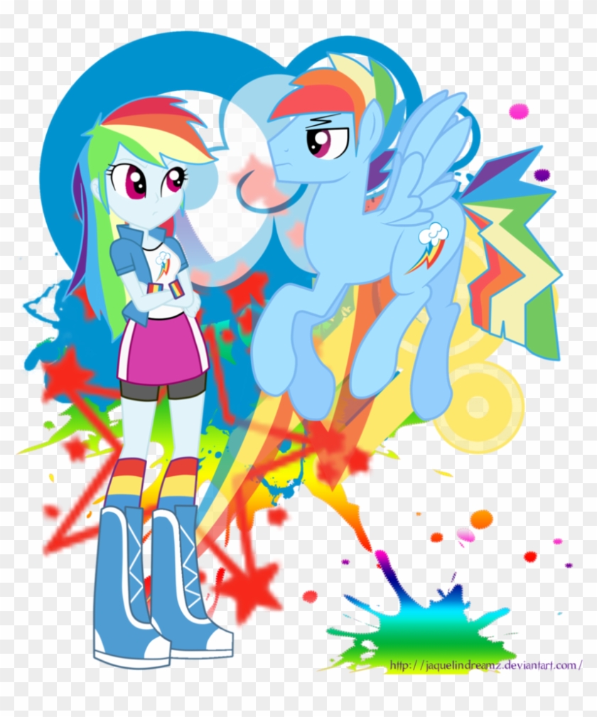 Rainbow Dash And Rainbow Blitz - Mlp Rainbow Dash Y Rainbow Blitz #327714