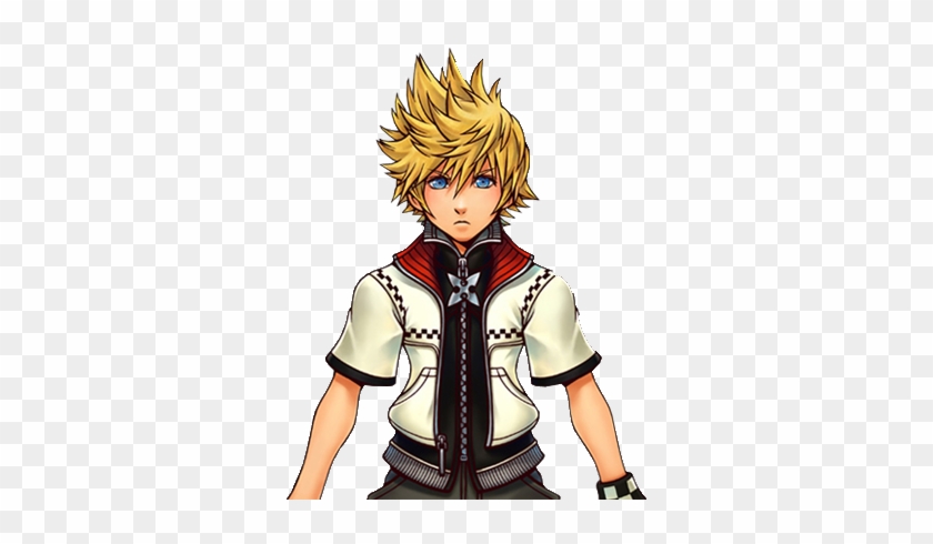 Fancy Roxas Kingdom Hearts Wallpaper Cutout Render - Kingdom Hearts Roxas Necklace #327738