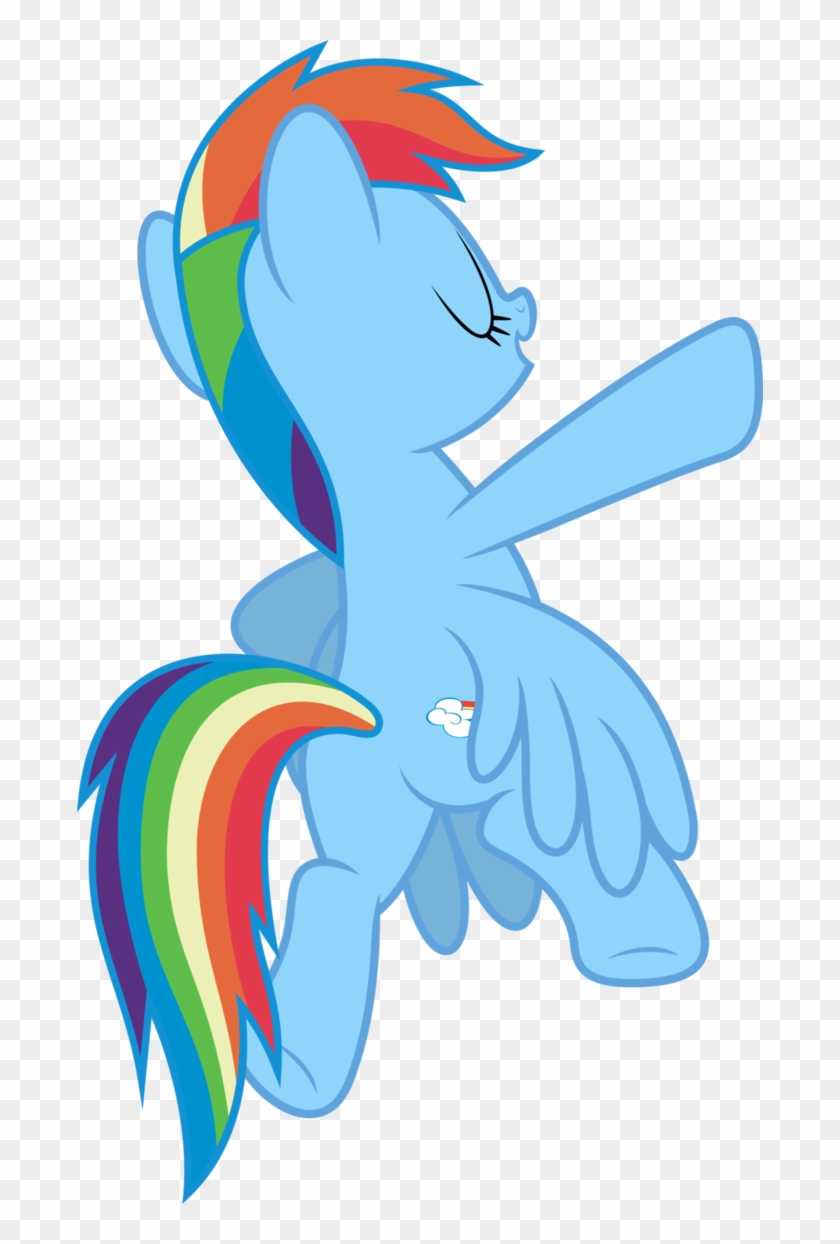 Mlp Fim Rainbow Dash Vector - Rainbow Dash #327752