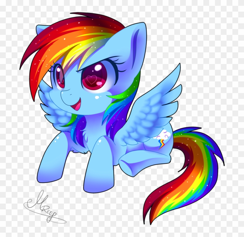 Cute Rainbow Dash Chibi By Marryleep - Mlp Rainbow Dash Chibi #327764