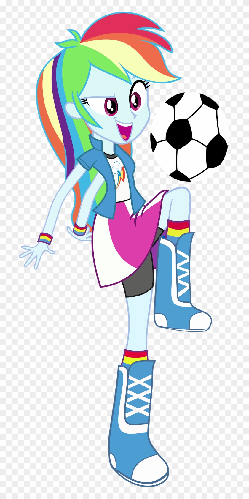 All About Monster High Equestria Girls - Rainbow Dash Eq Girls #327827