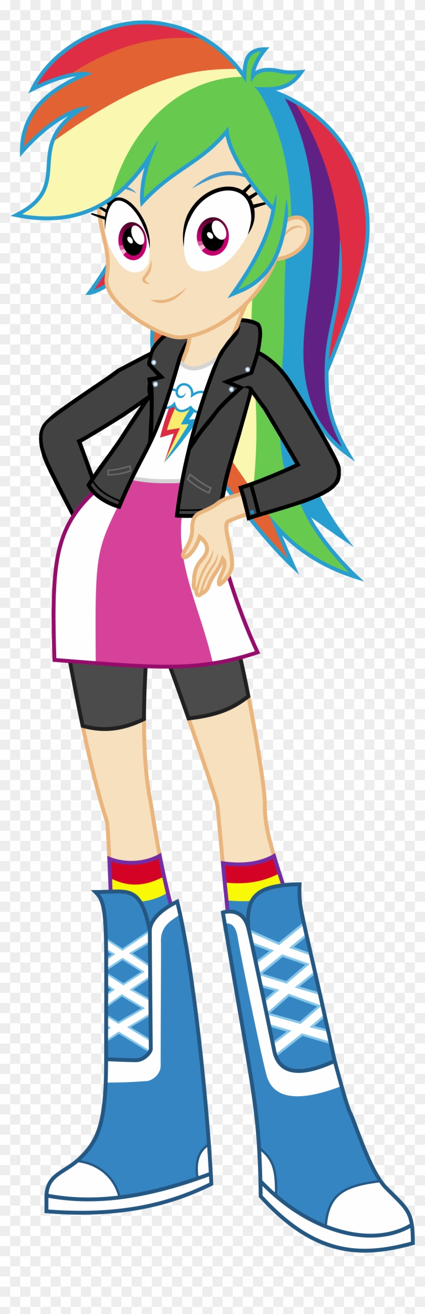 Rainbow Dash Equestria Girls Jacket By Sebisscout1997 - Mlp Eg Rainbow Dash Evil #327849