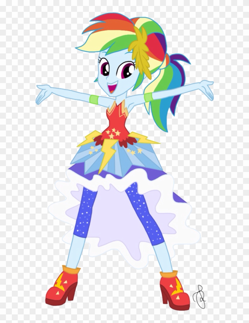 Loe Crystal Gala Vector By Ilaria122 - Rainbow Dash Legend Of Everfree #327868