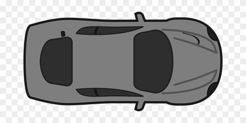 Race Car Top Down Clipart - Png Car Top Of View #327878
