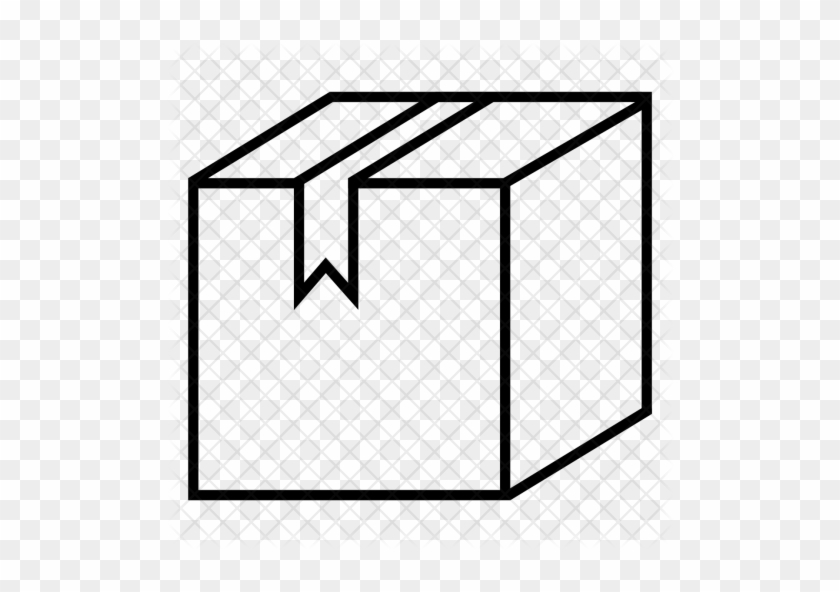Box, Delivery, Logistic, Package, Packed, Parce Icon - Box Drawing Png #327899