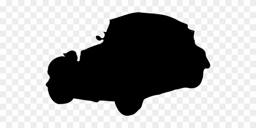 Car, Silhouette, Vehicle, Auto, Drive - Black Cloud Vector Png #327915