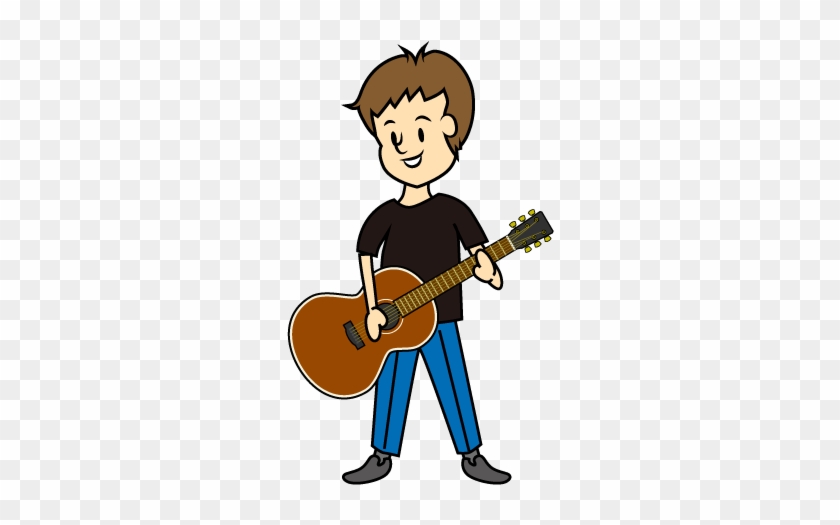 For Download Free Image - Clipart Male Guitarist #327992