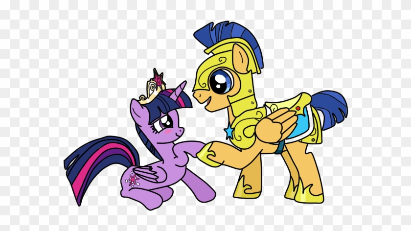 Flash Sentry And Twilight Sparkle By Time-twist - Cartoon #328032