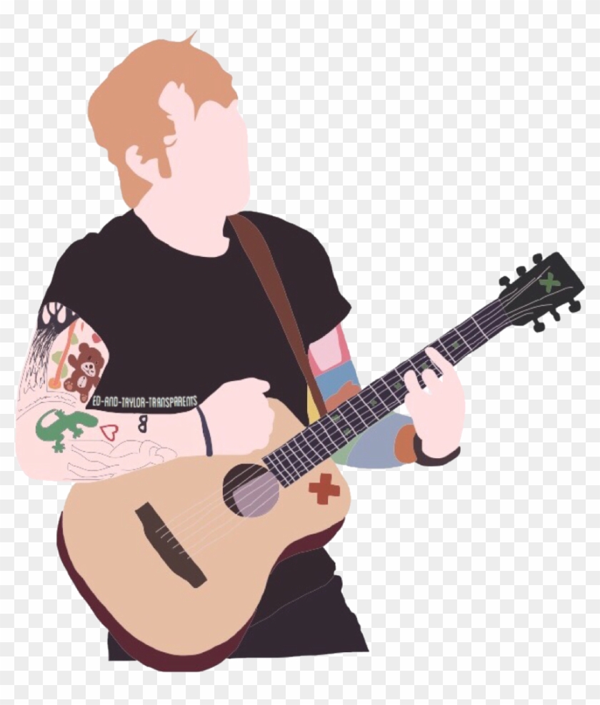 Ed Sheeran Drawing Transparent My Edit Guitar Tattoos - Taylor Swift #328056