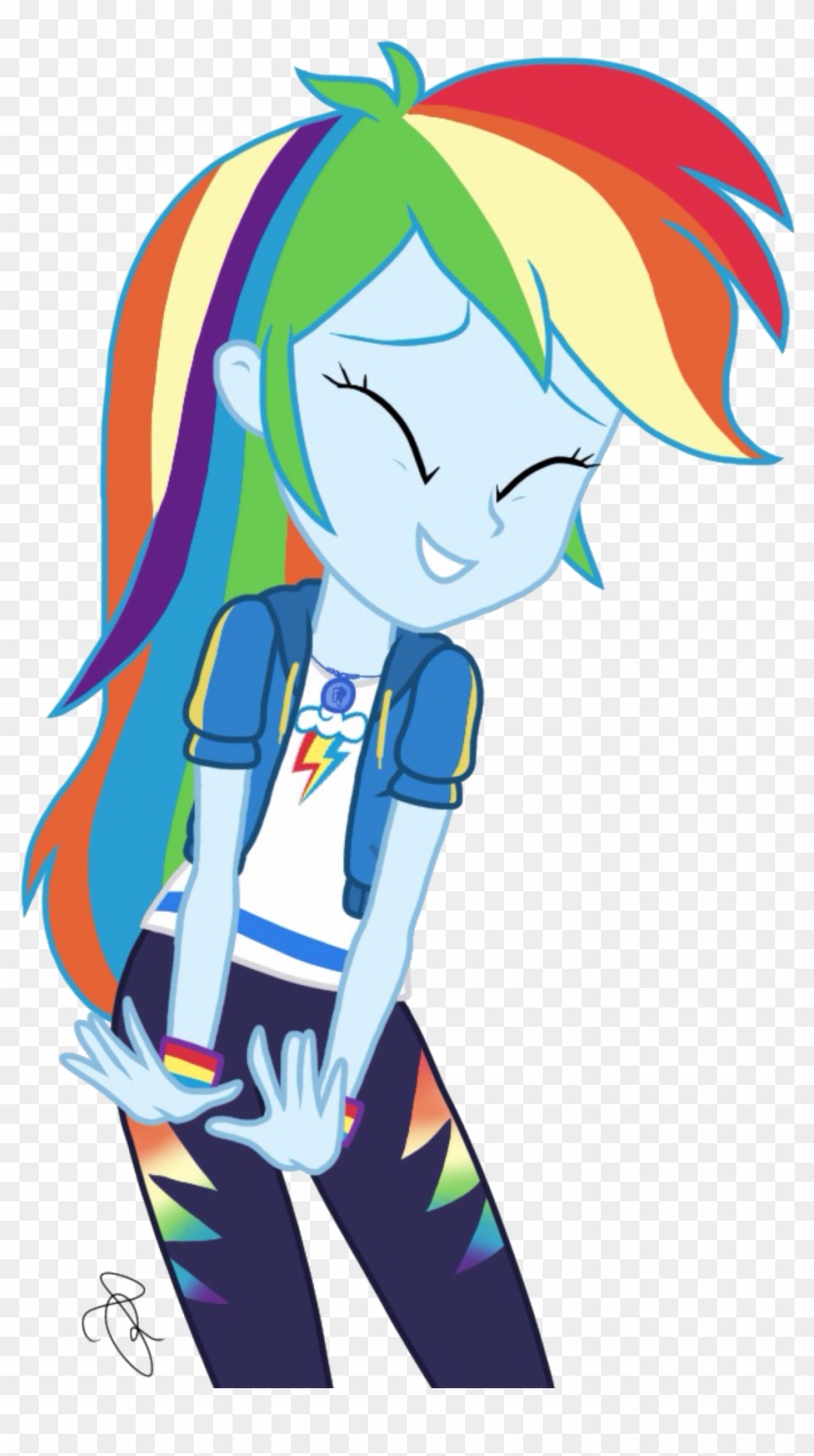 Mlp Eg Vector - Rainbow Dash Equestria Girl #328071