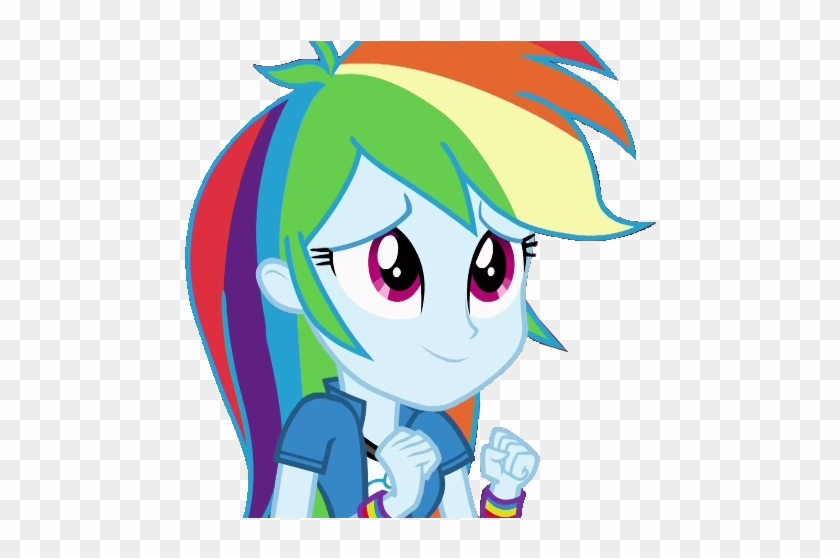 Stacyhirano34, Equestria Girls, Not A Vector, Rainbow - Rainbow Dash Eg Cute #328099