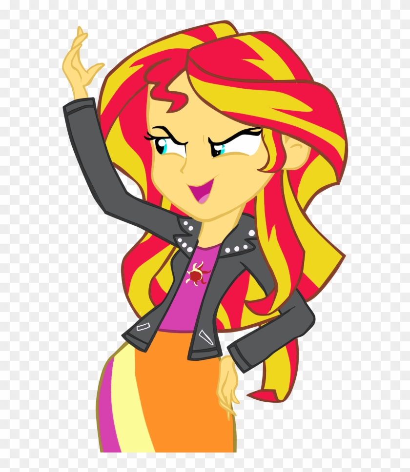 Cartoon Pictures Of Little Girls - Sunset Shimmer Equestria Girl #328131