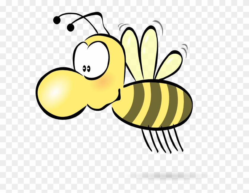 Free Vector Bee2 Clip Art - Cartoon Bee #328167