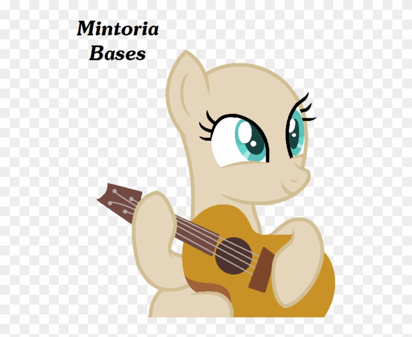 L Mlp Base L Playin The Guitar By Mintoria - Mlp Playing Guitar Base #328186