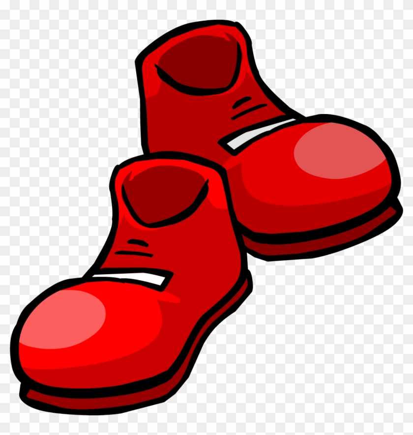 Related Red Shoes Clipart - Clown Shoes Png #328213