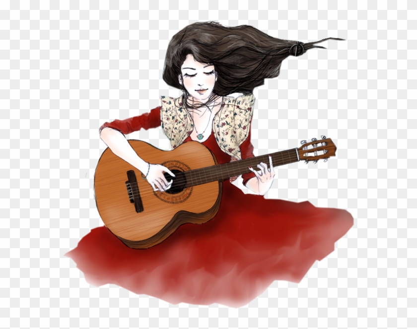 Guitar Players Women - Illustration #328214