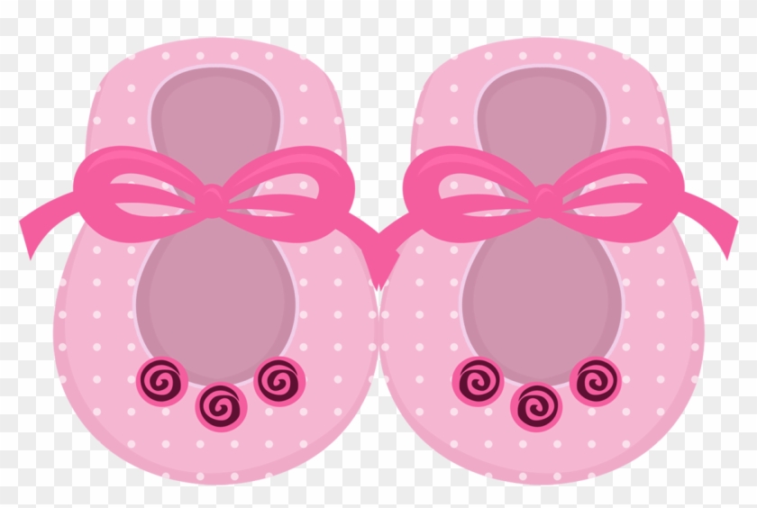 Children Shoes On White Background Royalty Free Cliparts, - Pink Baby Shoe Clipart #328228