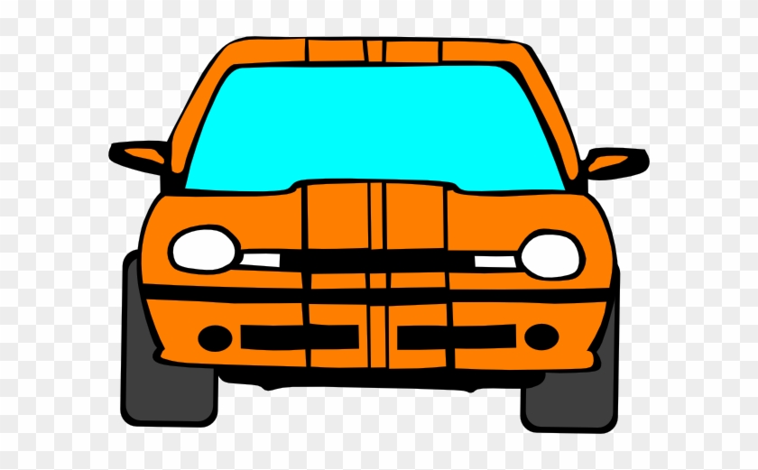 Orange Car Clipart - Pink Car Clip Art #328243