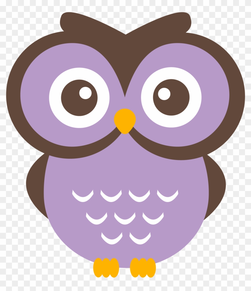 Purple Owl Clipart - Corujinha Dia Dos Professores #328246