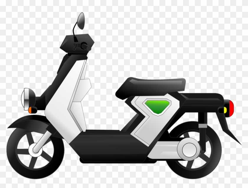 Electric Scooter Png Clipart - Electric Scooter Icon Png #328262