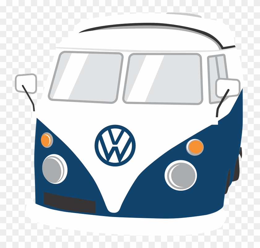 Camper Clipart Kombi - Volkswagen Clipart #328298