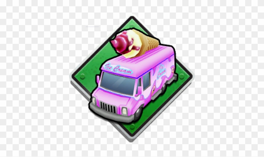 Ice Cream Truck - Cartoon Pizza Food Truck #328401