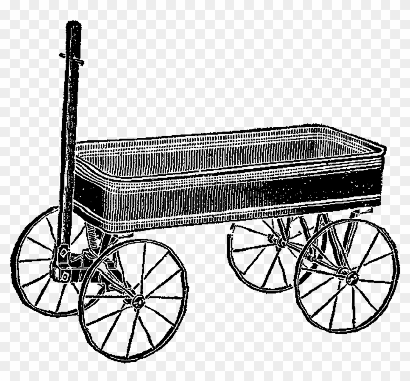 Antique Images - Toy Wagon #328464