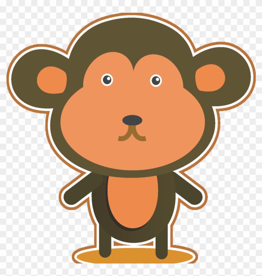 Cartoon Monkey Clip Art - Cartoon Monkey Clip Art #328495