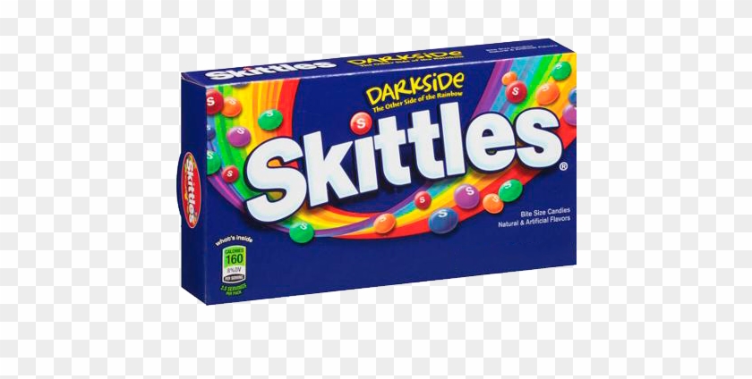 Skittles Darkside Theatre Box - Nutritional Facts Of Skittles #328577