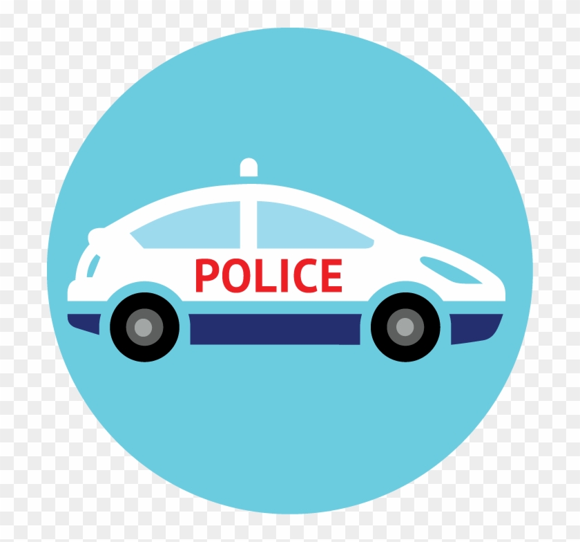 Policecarlocater - Icon Police Car Png #328584