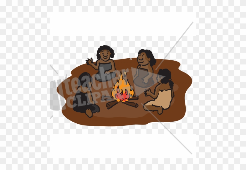 Aborigines Clipart Campfire - Campfire #328606