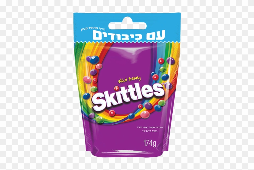 Skittles Wild Berry Kosher Bite Size Candies - Skittles Gems Fruits Pouch, 174g (pack Of 2 Value For #328626