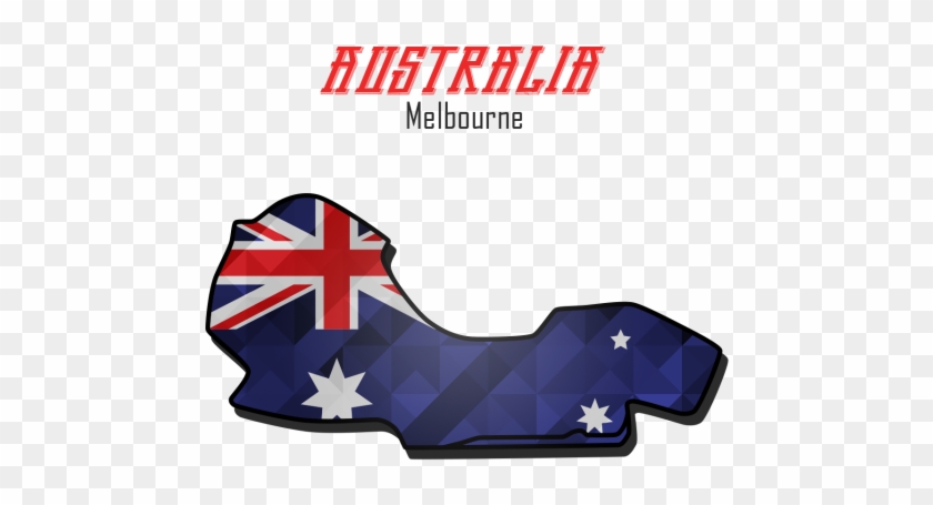 Take Trip Around Albert Park In Melbourne, A Beautiful - Australia Flag #328656